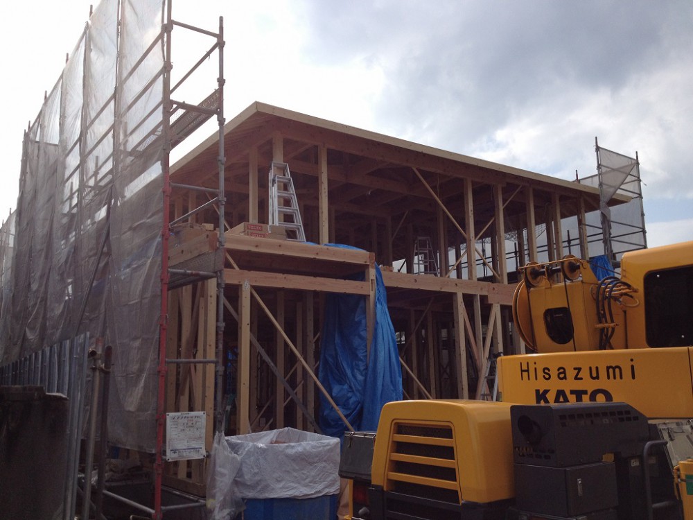 無事に上棟しました!!