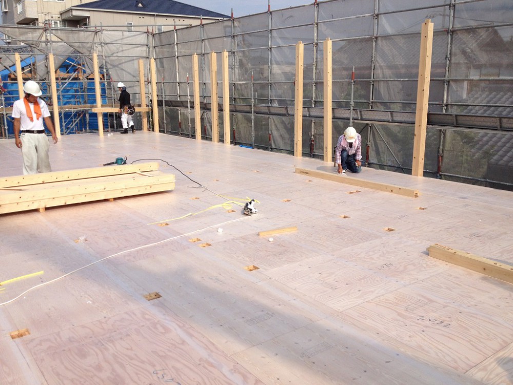 無事に上棟しました!!