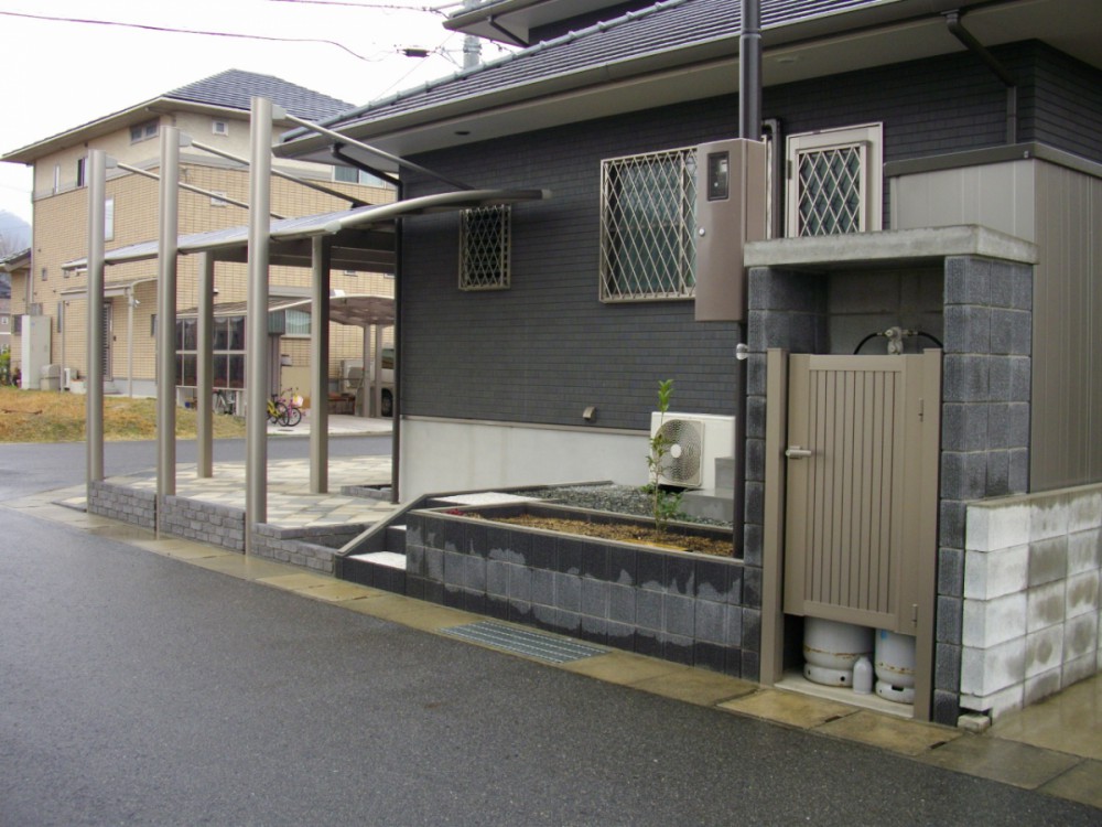 U様邸　外構工事