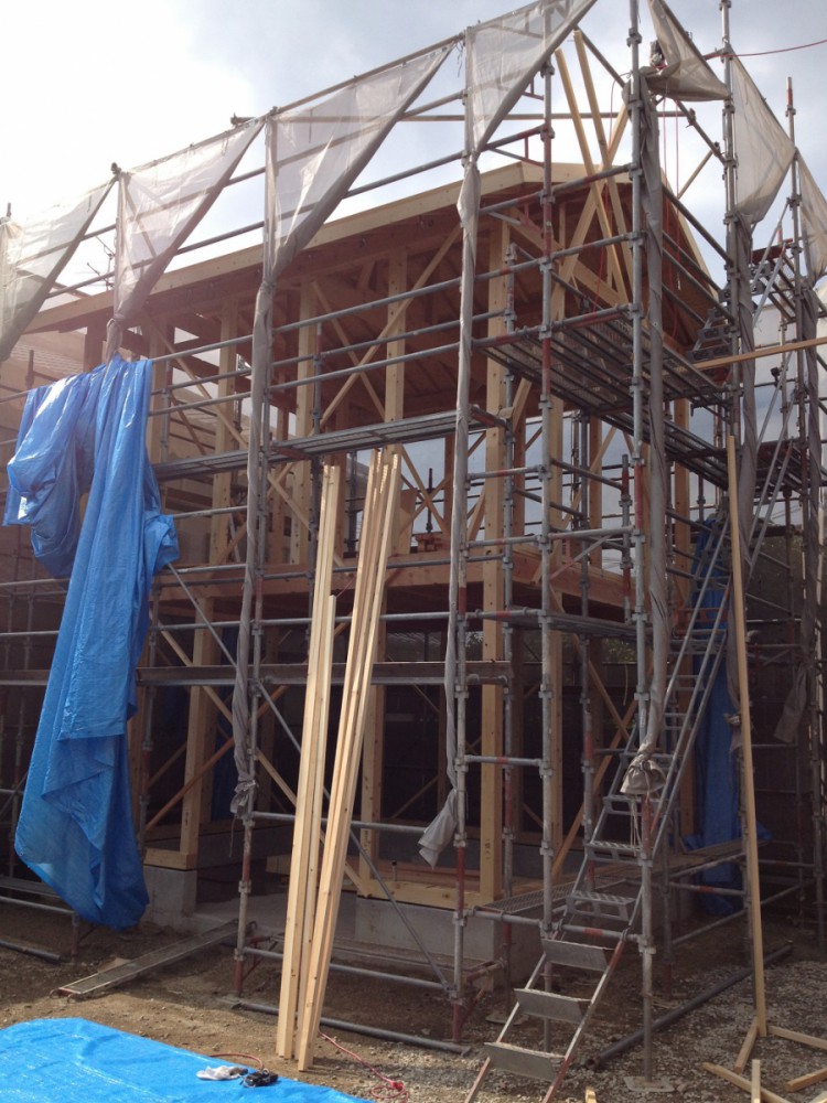 無事に上棟しました!!