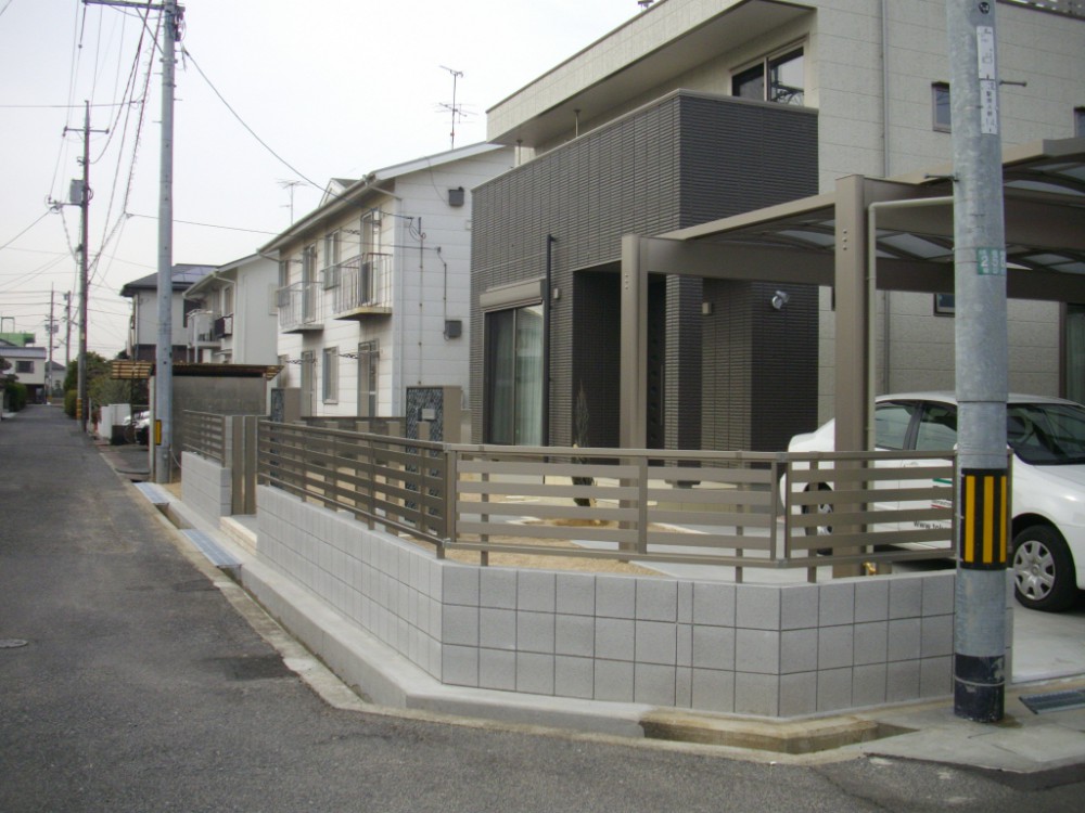 F様邸　外構工事